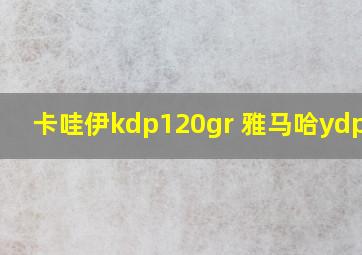 卡哇伊kdp120gr 雅马哈ydps35